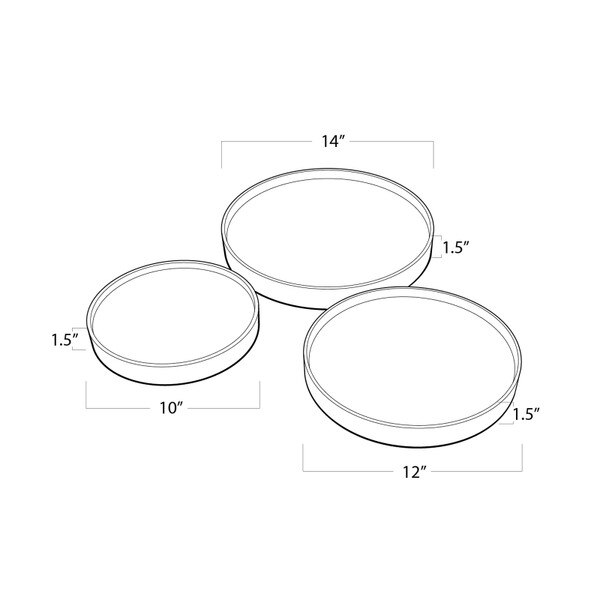 Mixer Tray Set